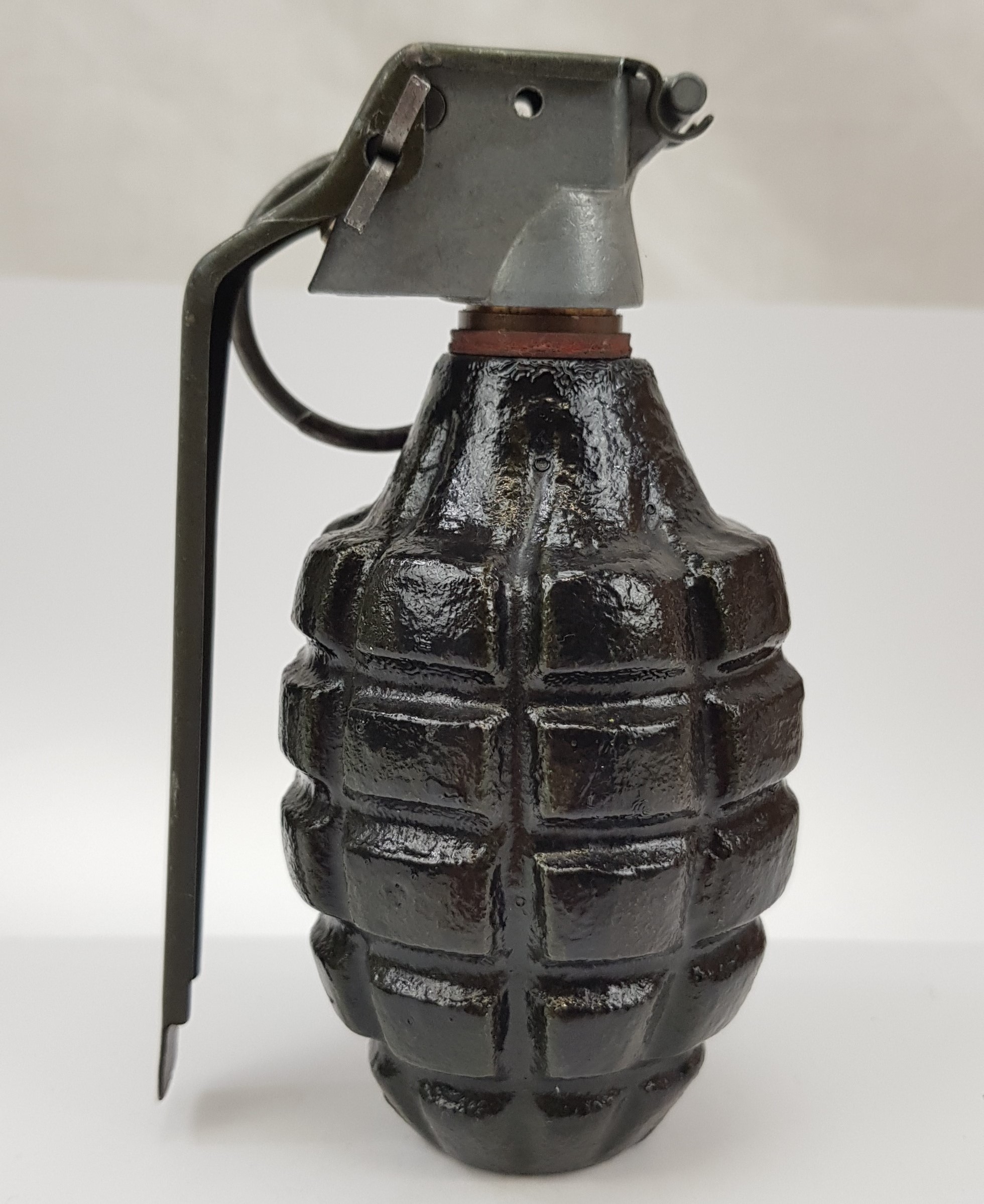 Inert Vietnam War Era US Pineapple Grenade - Image 3