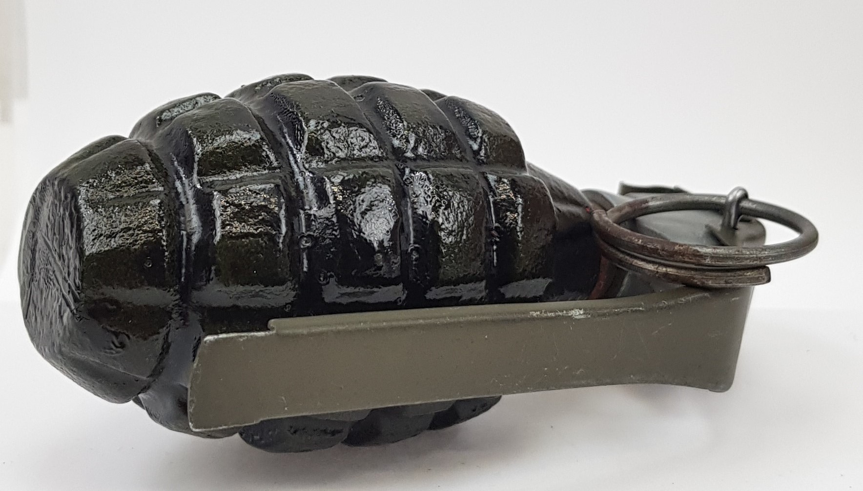 Inert Vietnam War Era US Pineapple Grenade - Image 2