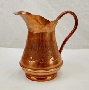 French Art Nouveau Copper Jug by Harvard