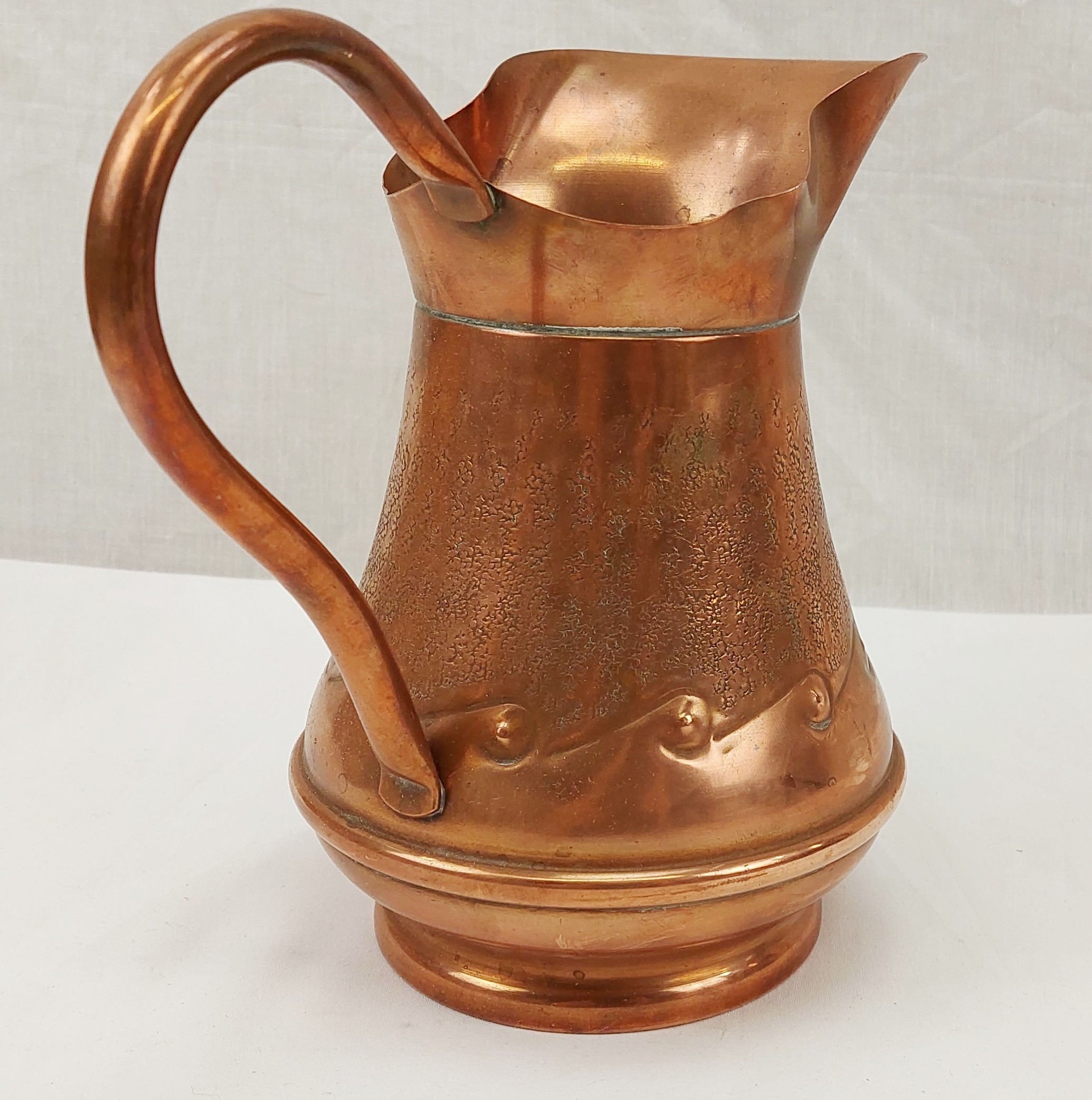 French Art Nouveau Copper Jug by Harvard - Image 4