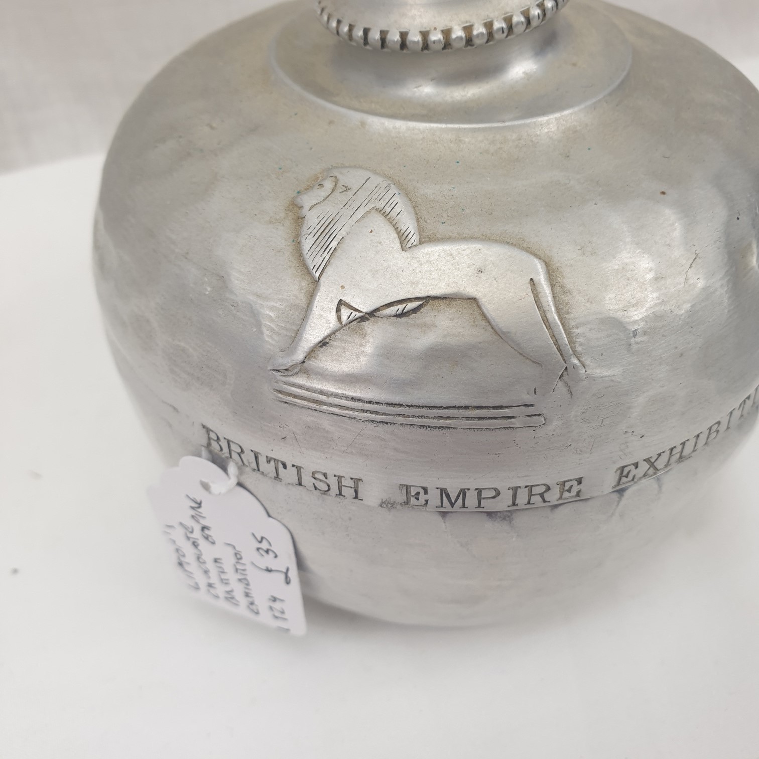 Liptons Chocolate British Empire Exhibition 1924 Tea Caddy #1 - Image 6