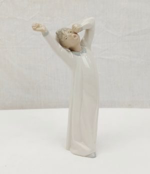 Lladro L4870 Boy Yawning Figurine