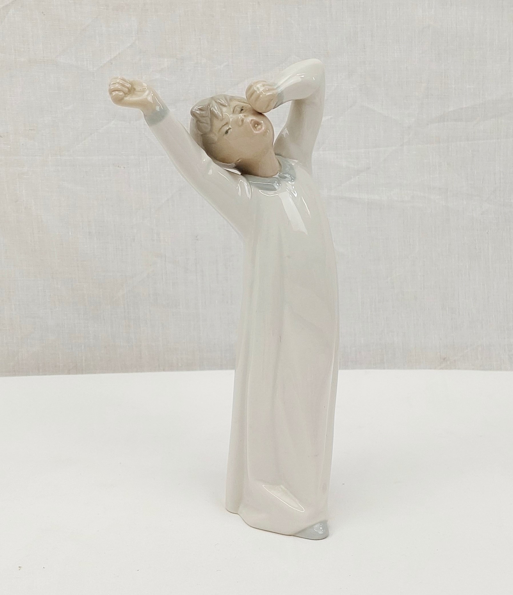 Lladro L4870 Boy Yawning Figurine