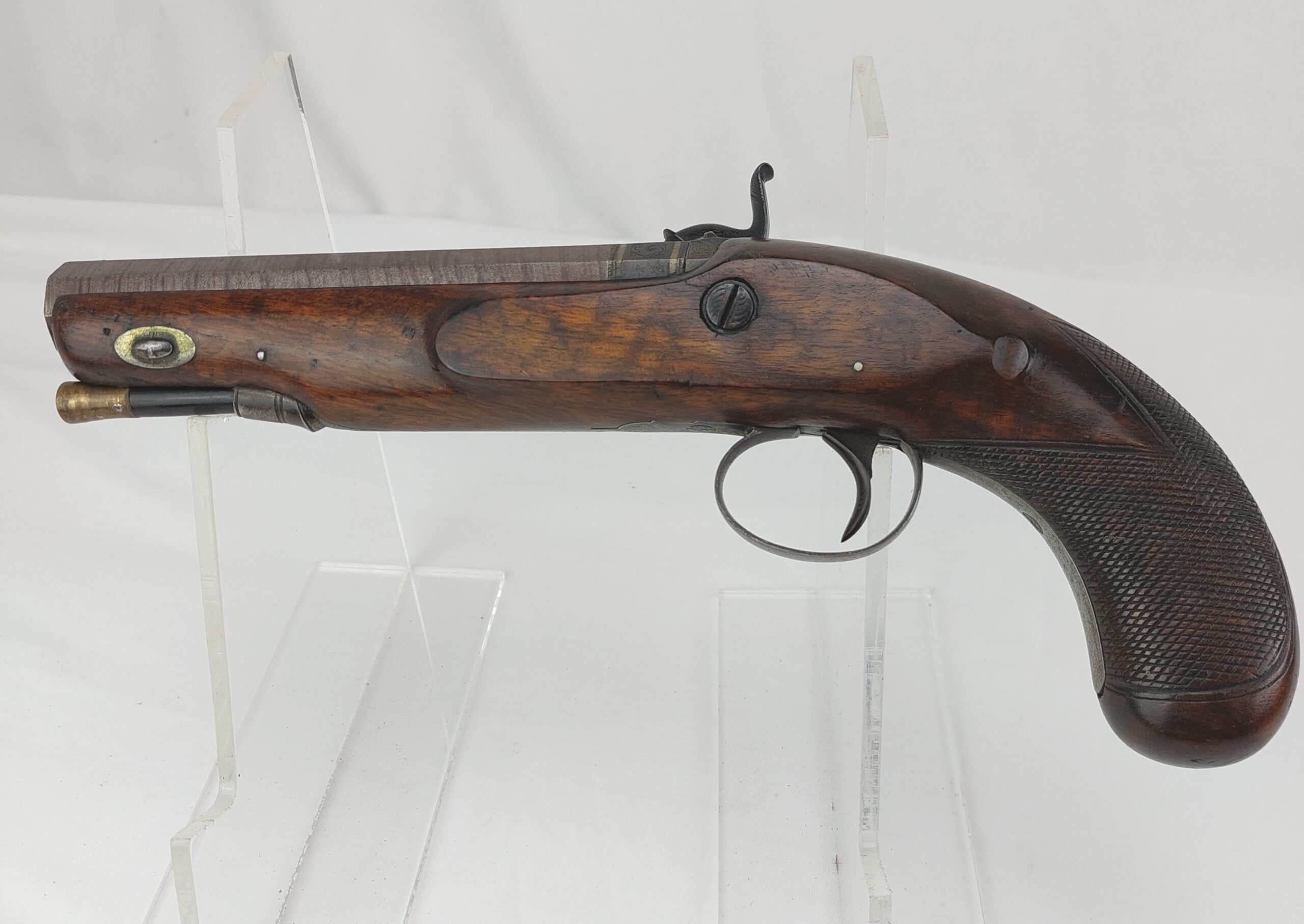 Manstopper Percussion Pistol, by Smith. Obsolete Calibre. - Image 3