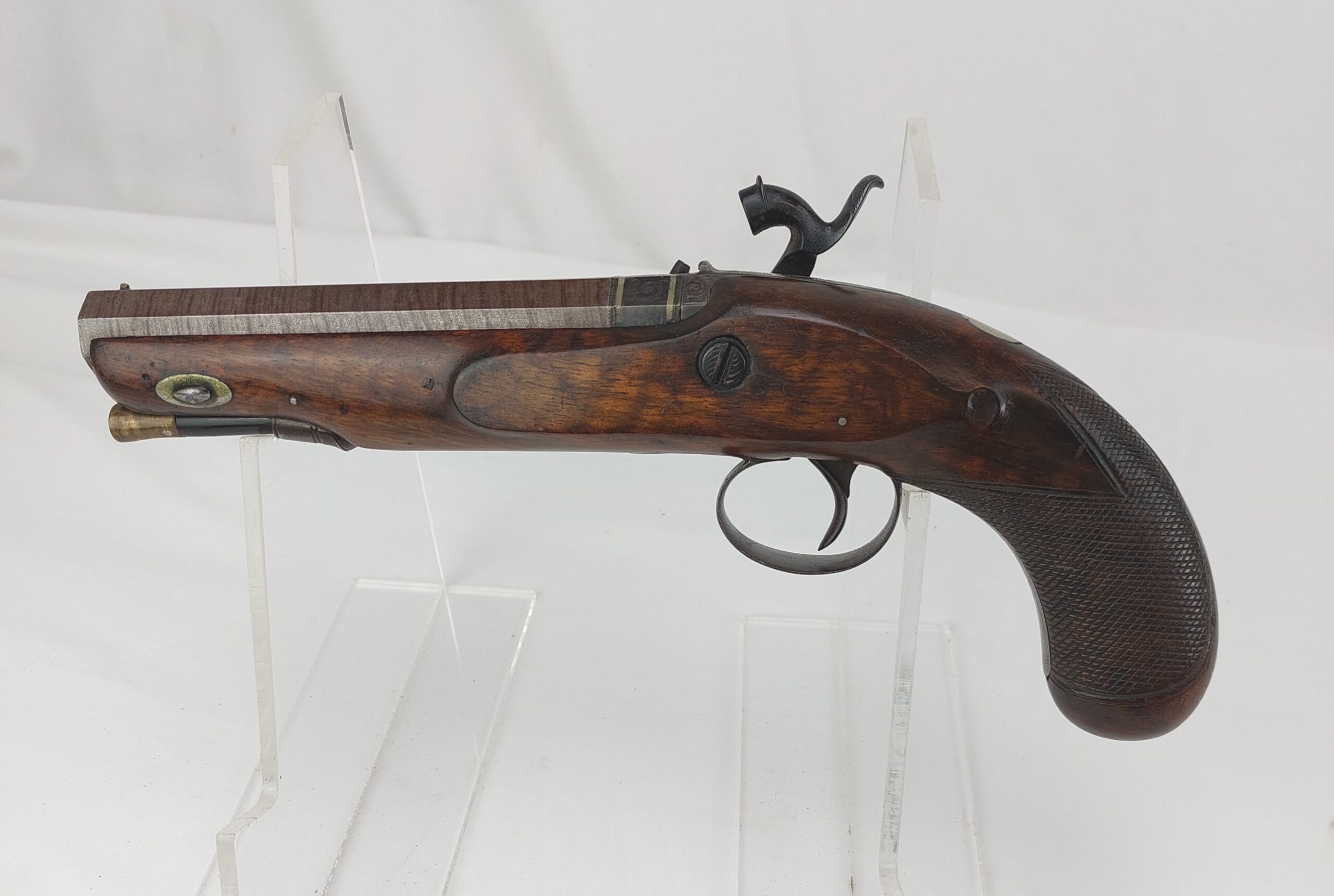 Manstopper Percussion Pistol, by Smith. Obsolete Calibre. - Image 4