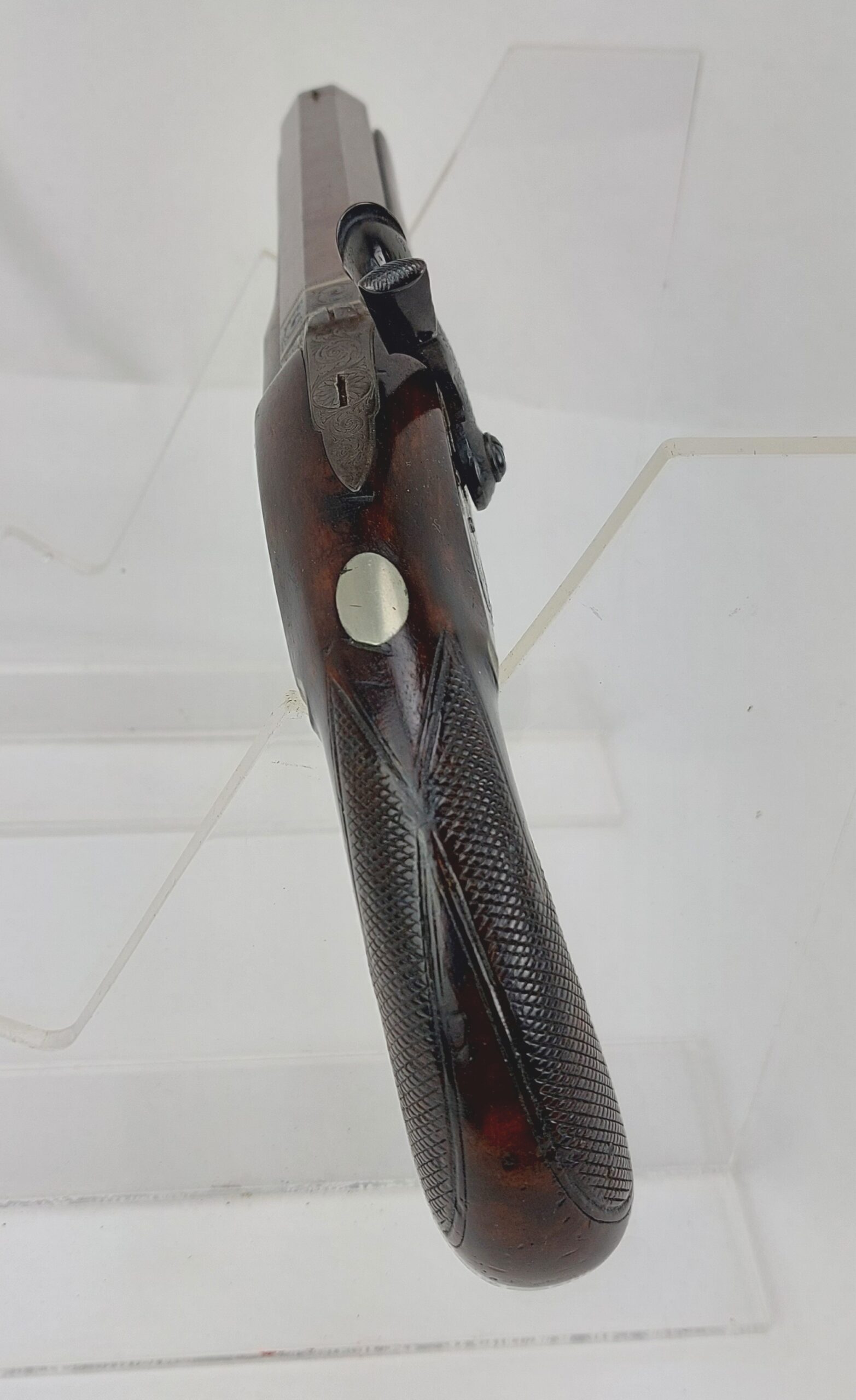 Manstopper Percussion Pistol, by Smith. Obsolete Calibre. - Image 5