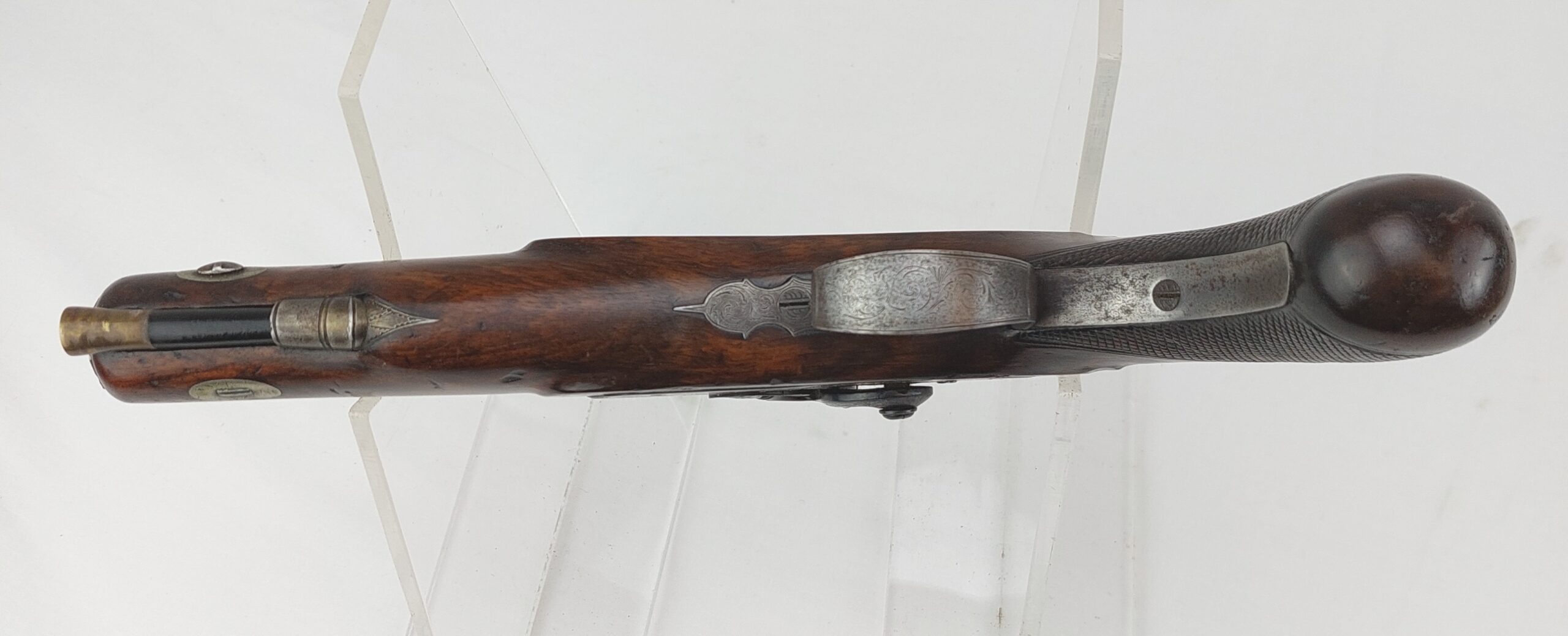 Manstopper Percussion Pistol, by Smith. Obsolete Calibre. - Image 6