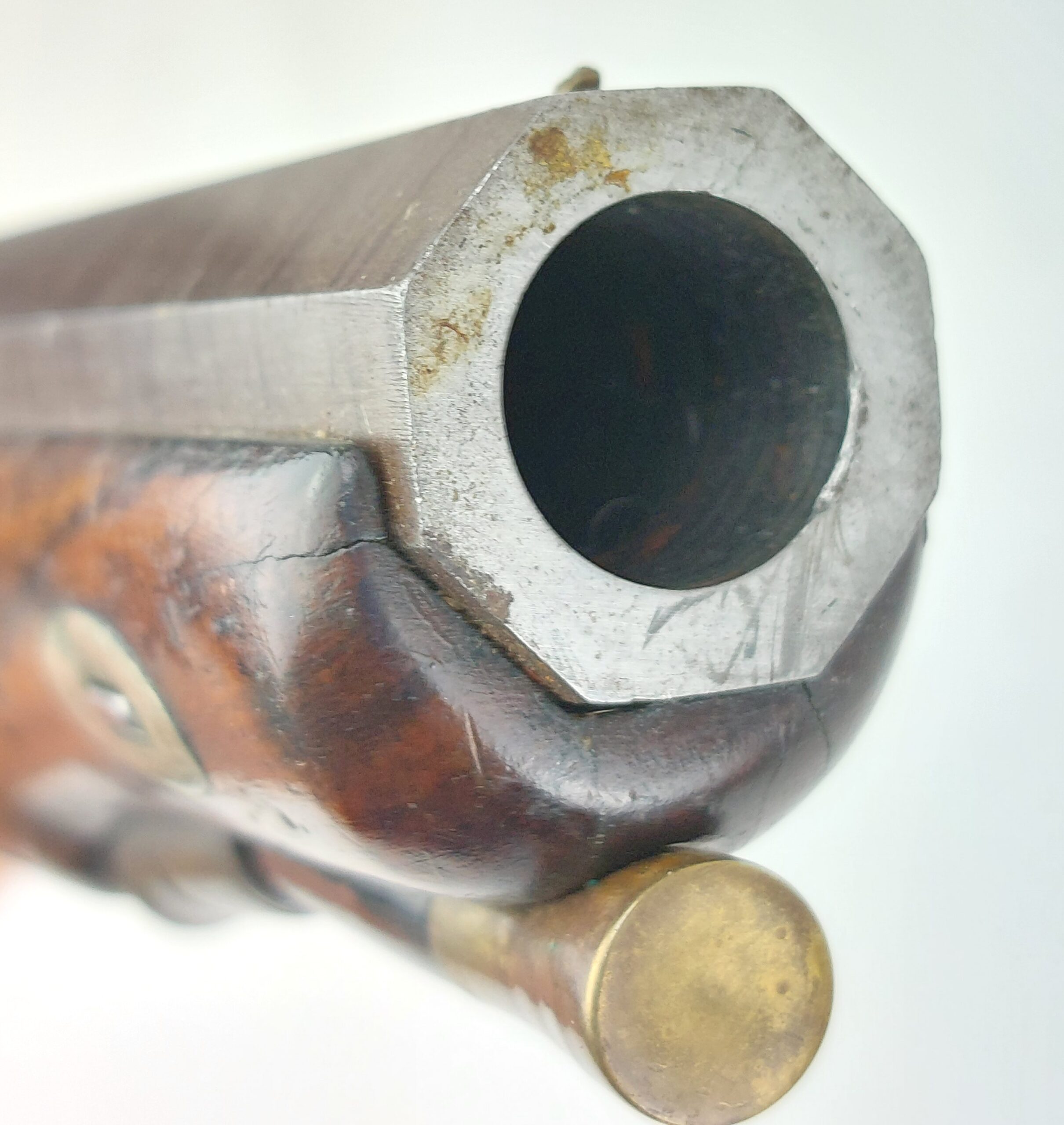 Manstopper Percussion Pistol, by Smith. Obsolete Calibre. - Image 7