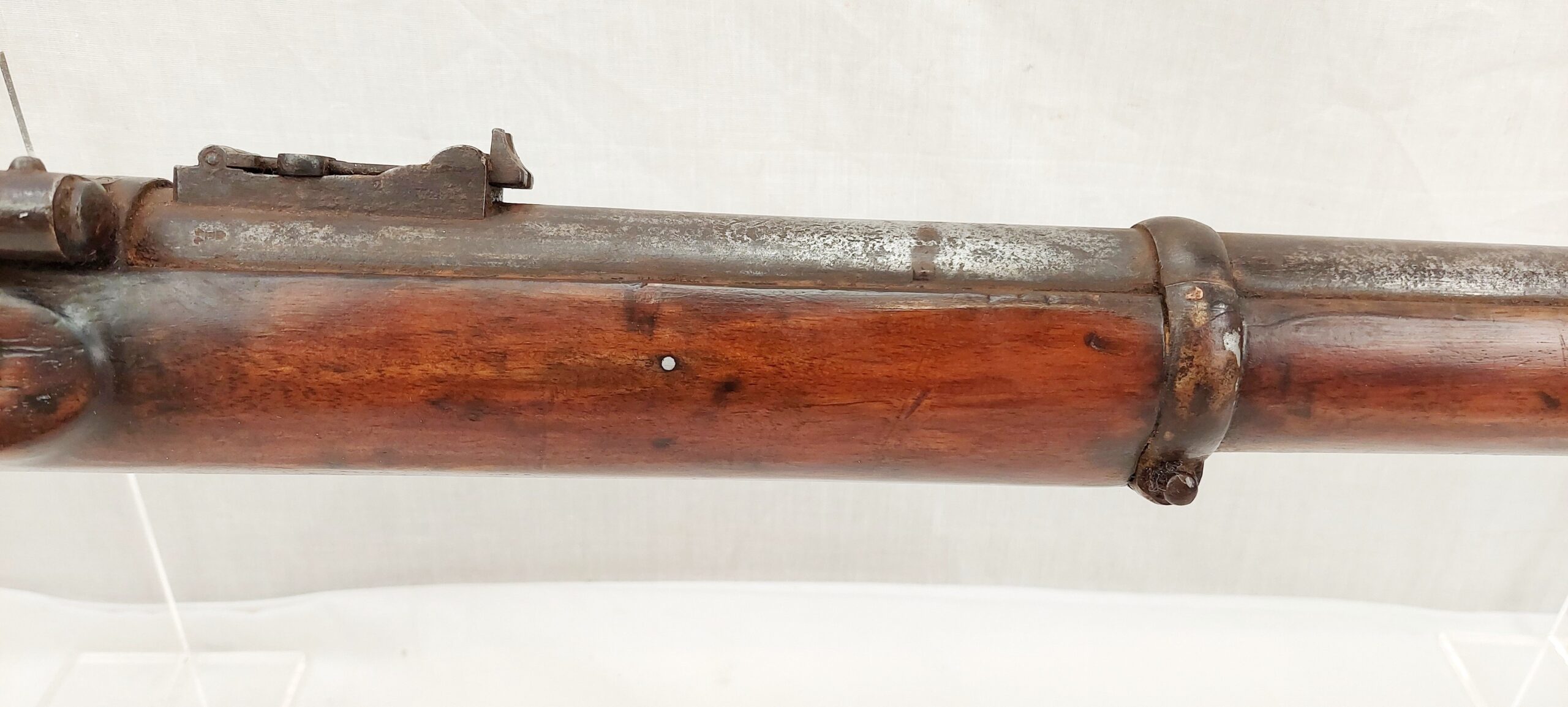 New Zealand Militia 1861 Dated British 1853 Pattern 2 Band Snider Musket - Image 22