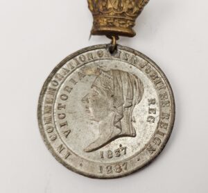 Queen Victorias Golden Jubilee Medal #4