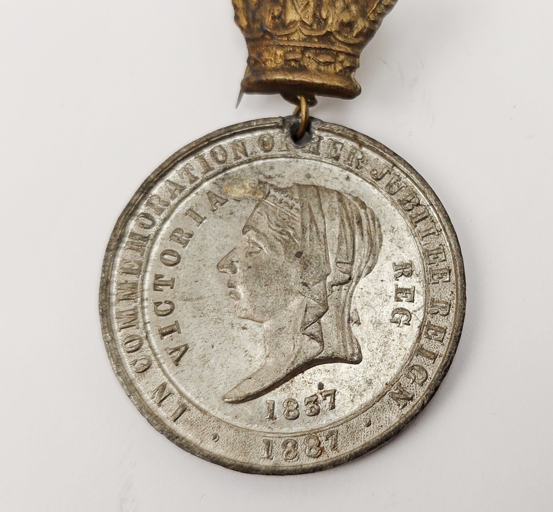 Queen Victorias Golden Jubilee Medal #4