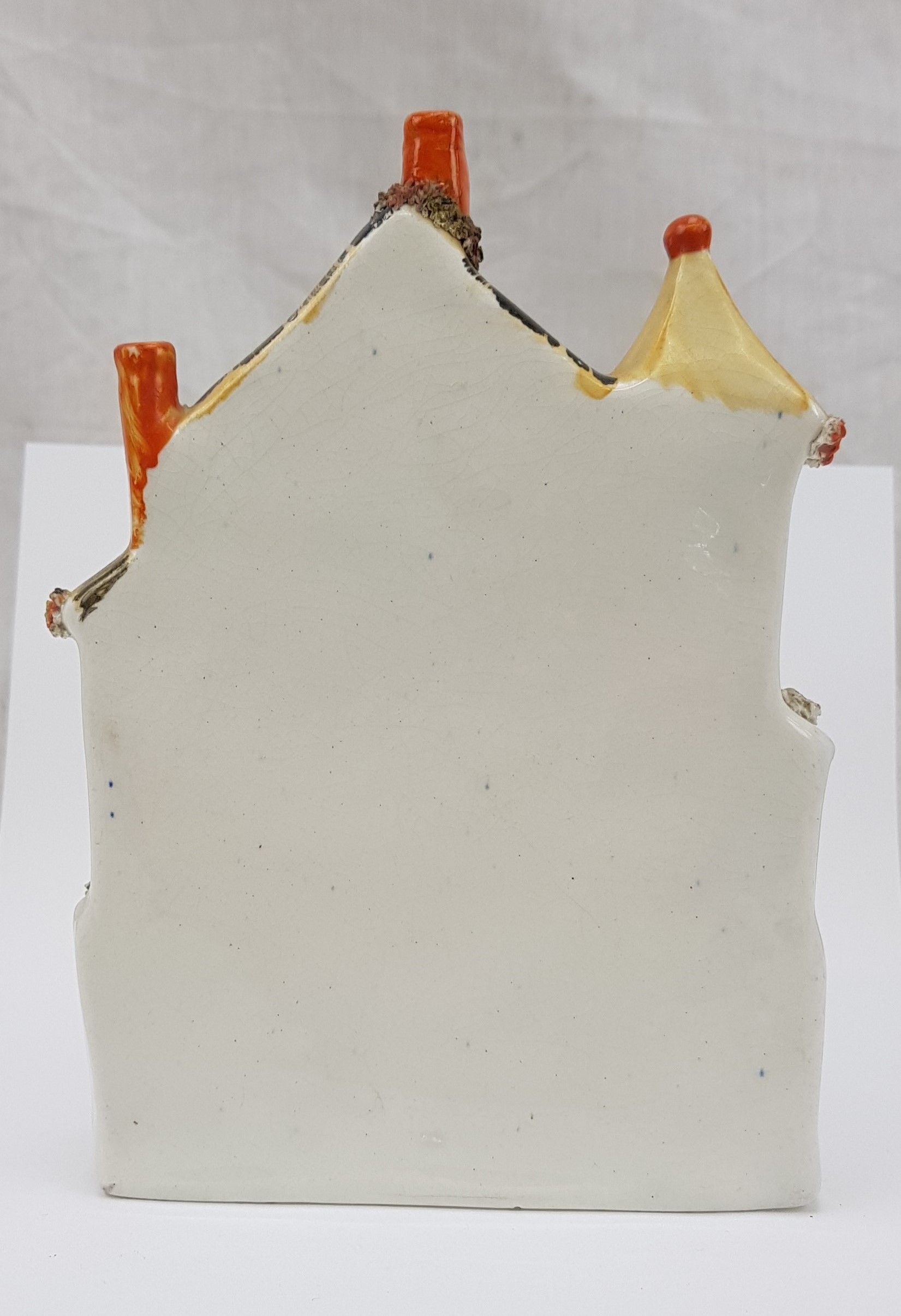 Victorian Staffordshire Flatback House #1 - Image 2