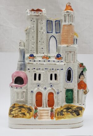 Victorian Staffordshire Flatback House #4