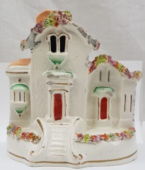 Victorian Staffordshire Flatback House #5