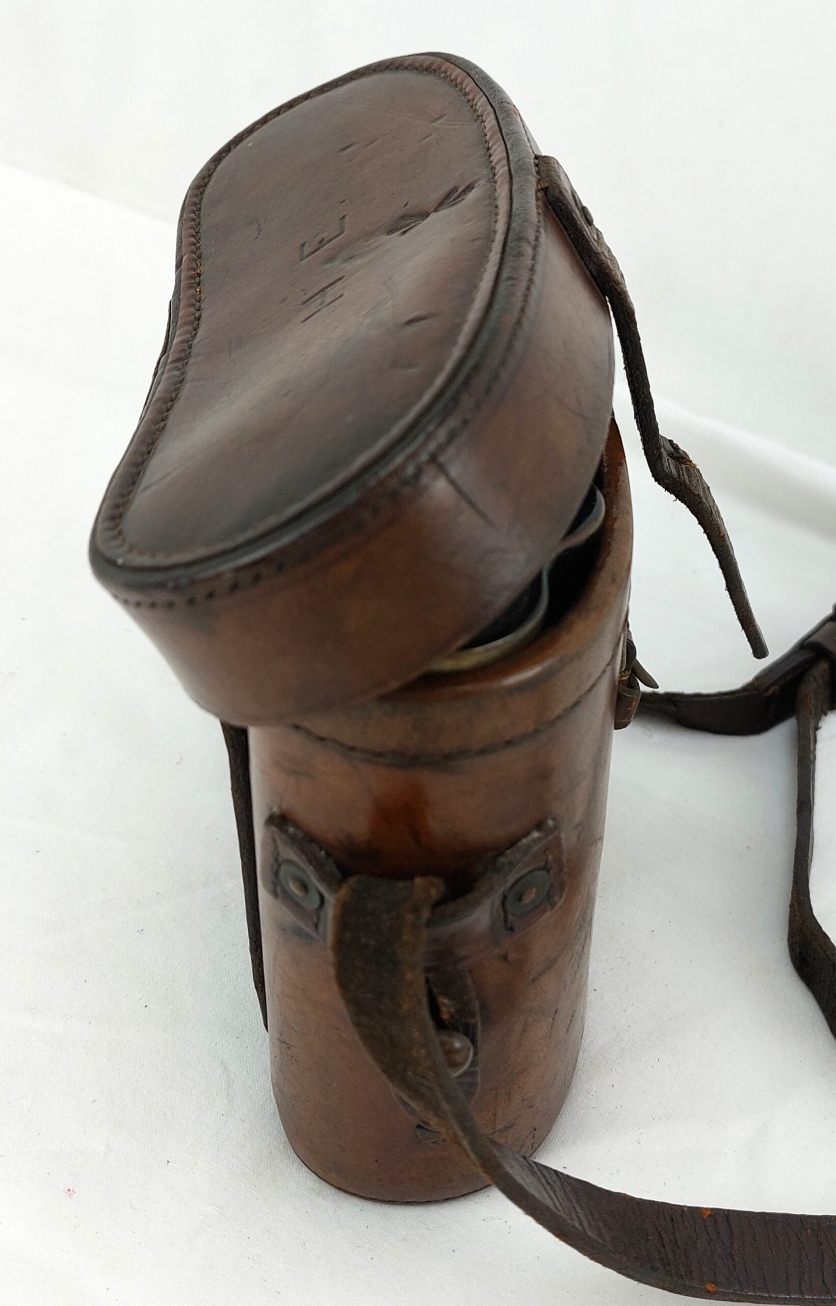 WW1, British army issued, 1917 Field Binoculars with leather case, by A. Kershaw and Son Ltd, Leeds - Image 19