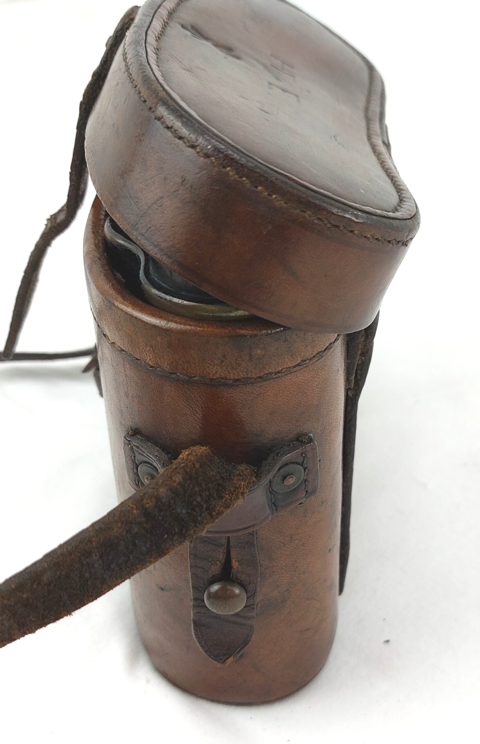 WW1, British army issued, 1917 Field Binoculars with leather case, by A. Kershaw and Son Ltd, Leeds - Image 20