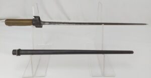 WW1, Original, French, 'Épée-Baionnette Modèle 1886 Modifié 1915' or Lebel M1886/15 Bayonet and Scabbard