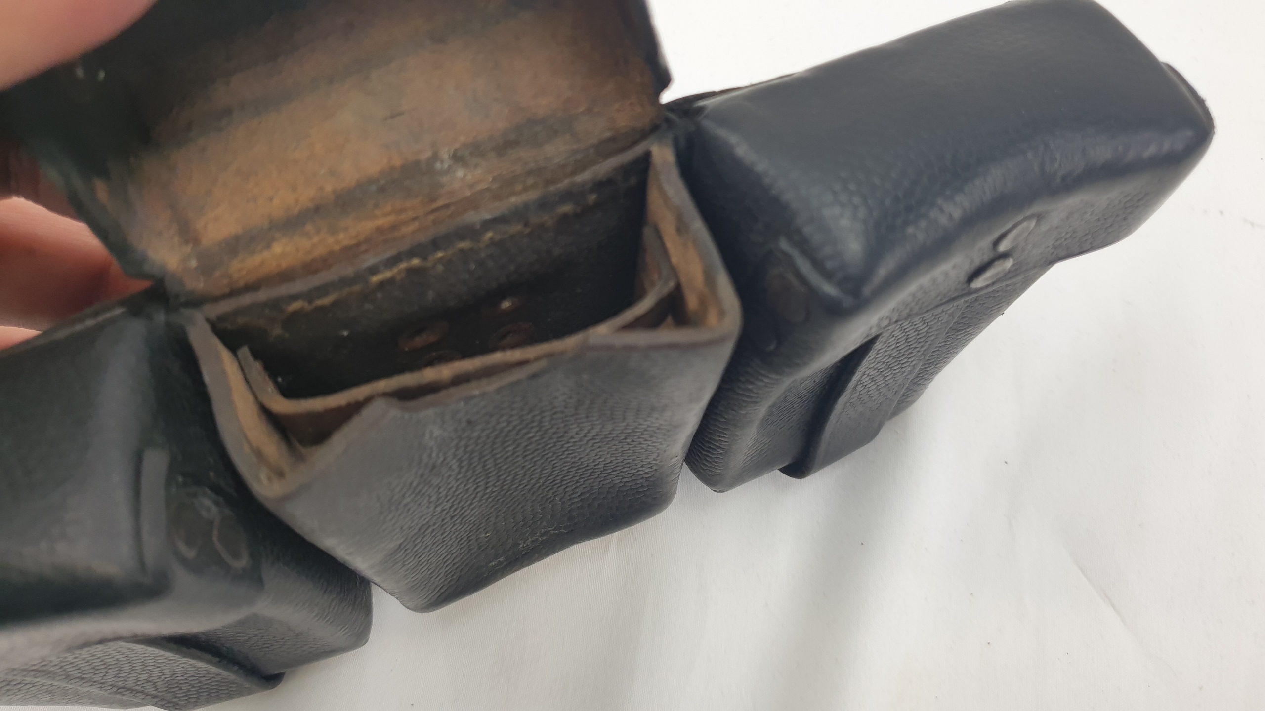 WW2 German K98 Leather Mauser Ammo Pouch - Image 6