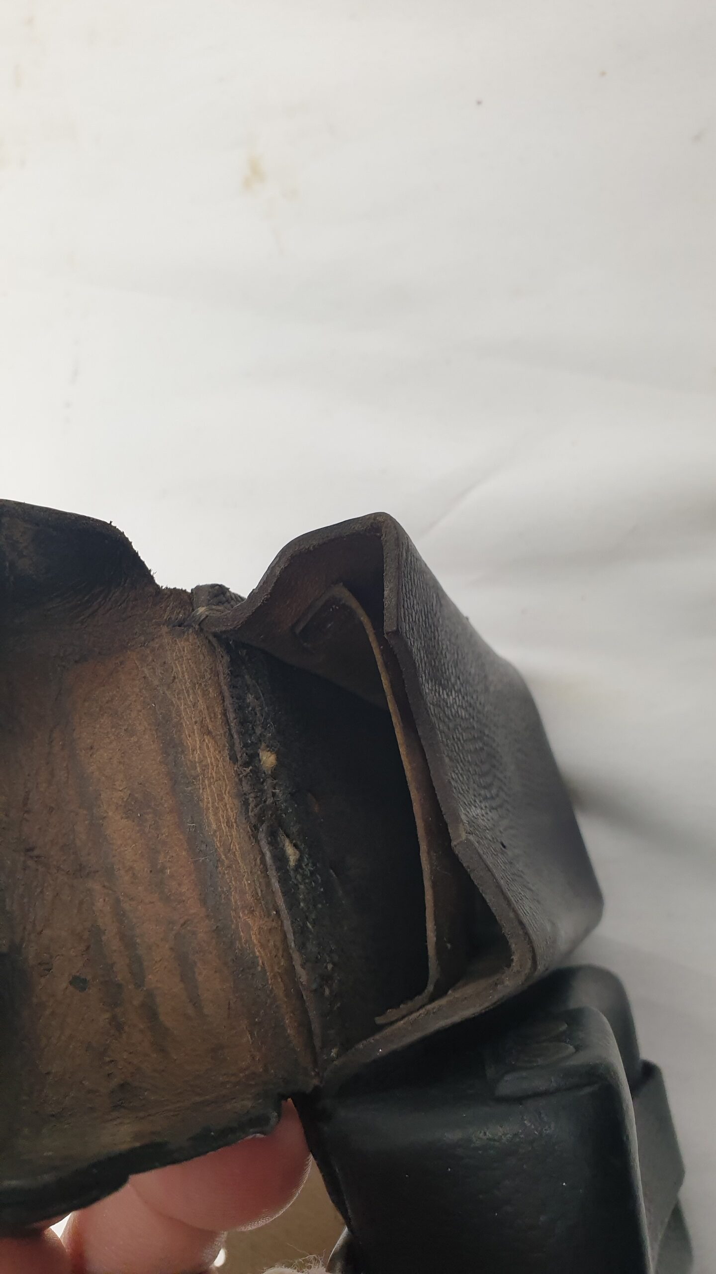 WW2 German K98 Leather Mauser Ammo Pouch - Image 7