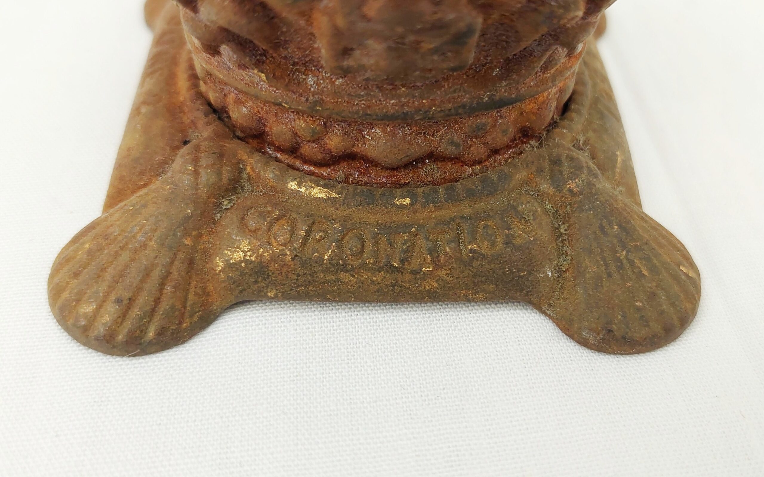 1953 Coronation Metal Crown Money Box - Image 6