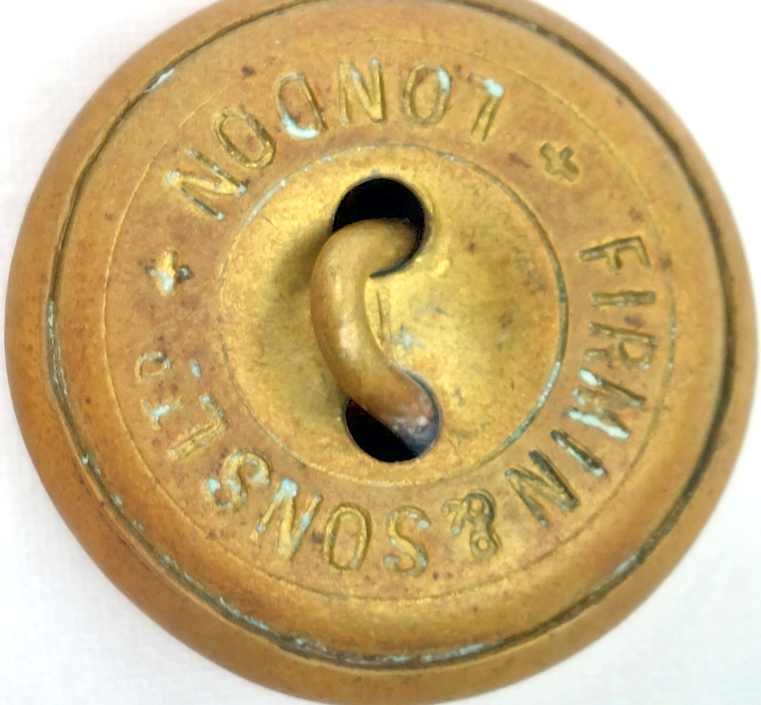 British Army, c1902-53, Devonshire Regiment, Tunic Button, Large 25mm, by Firmin & Sons ltd, London - Image 3