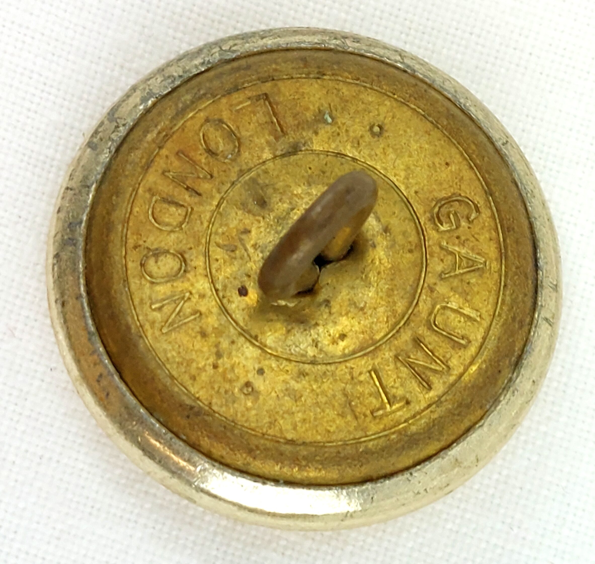 British, Royal Air Force – Chromed 23mm Blazer Button - Image 2