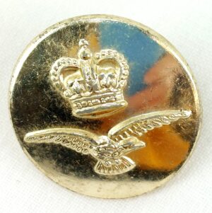 British, Royal Air Force – Chromed 23mm Blazer Button