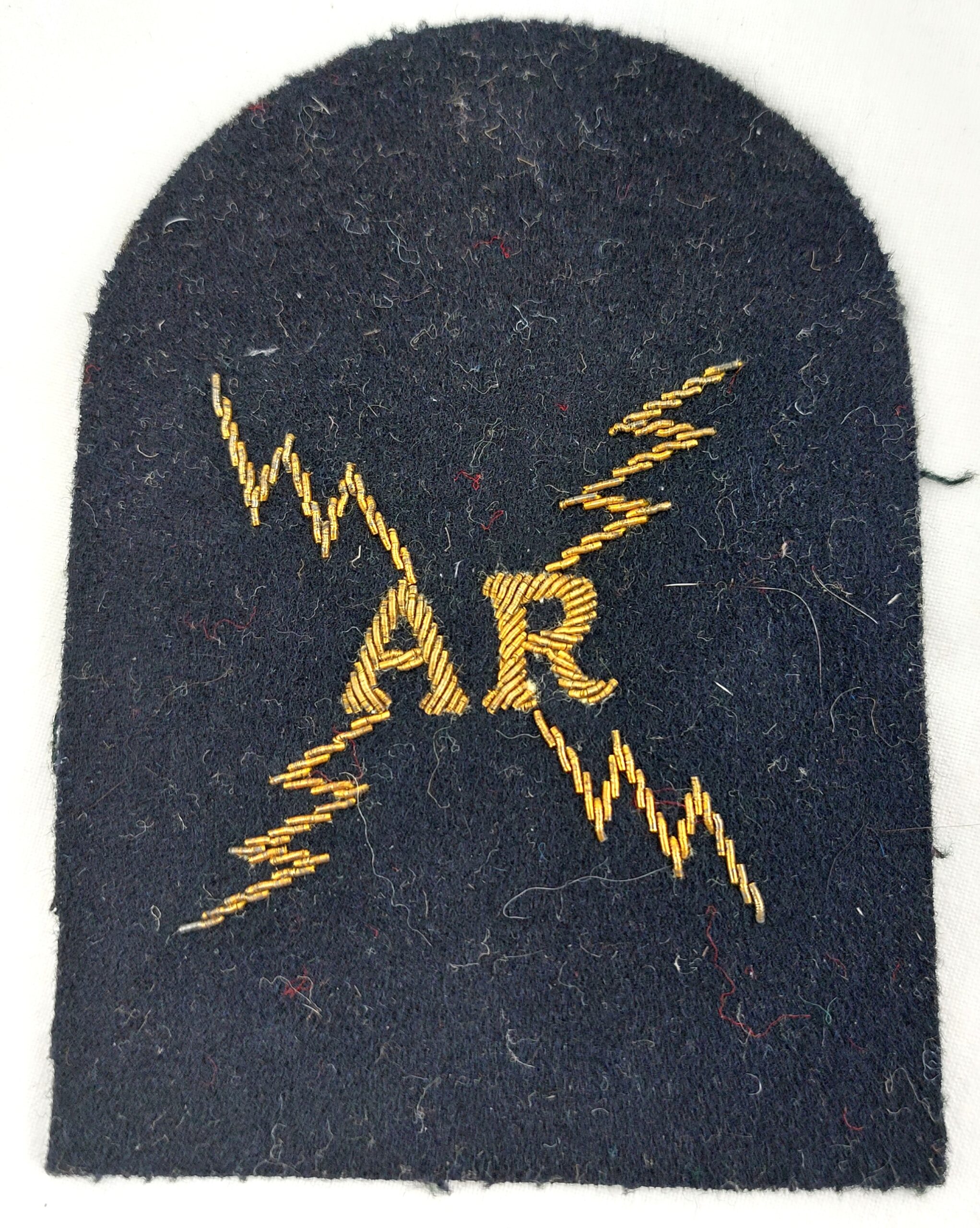 British Royal Navy, Trade, Radio Electrical Mechanic, Air Rank, Gold Bullion Badge