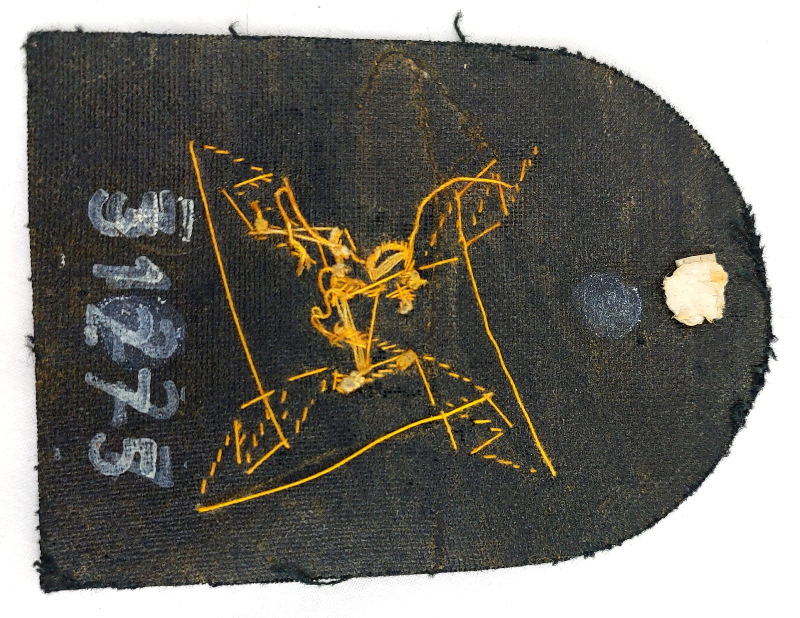 British Royal Navy, Trade, Radio Electrical Mechanic, Air Rank, Gold Bullion Badge - Image 2