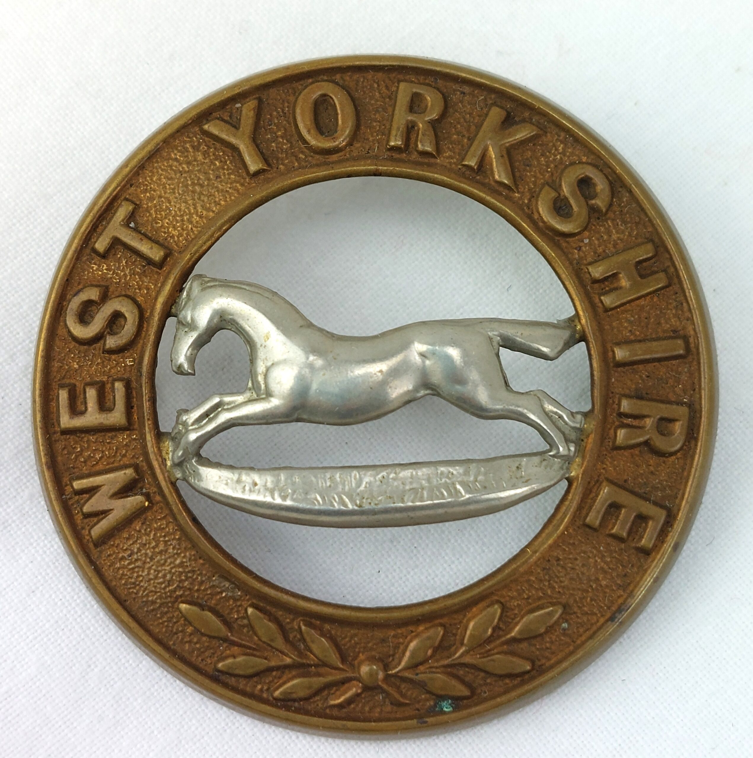 British, Victorian/Edwardian, West Yorkshire Regiment, Helmet Plate Centre