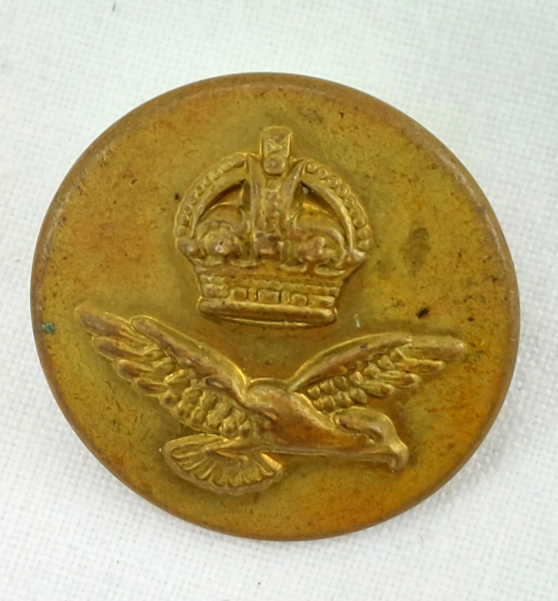 British, WW2, Royal Air Force, Tunic Button