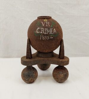 Crimean War Cannon Ball Display