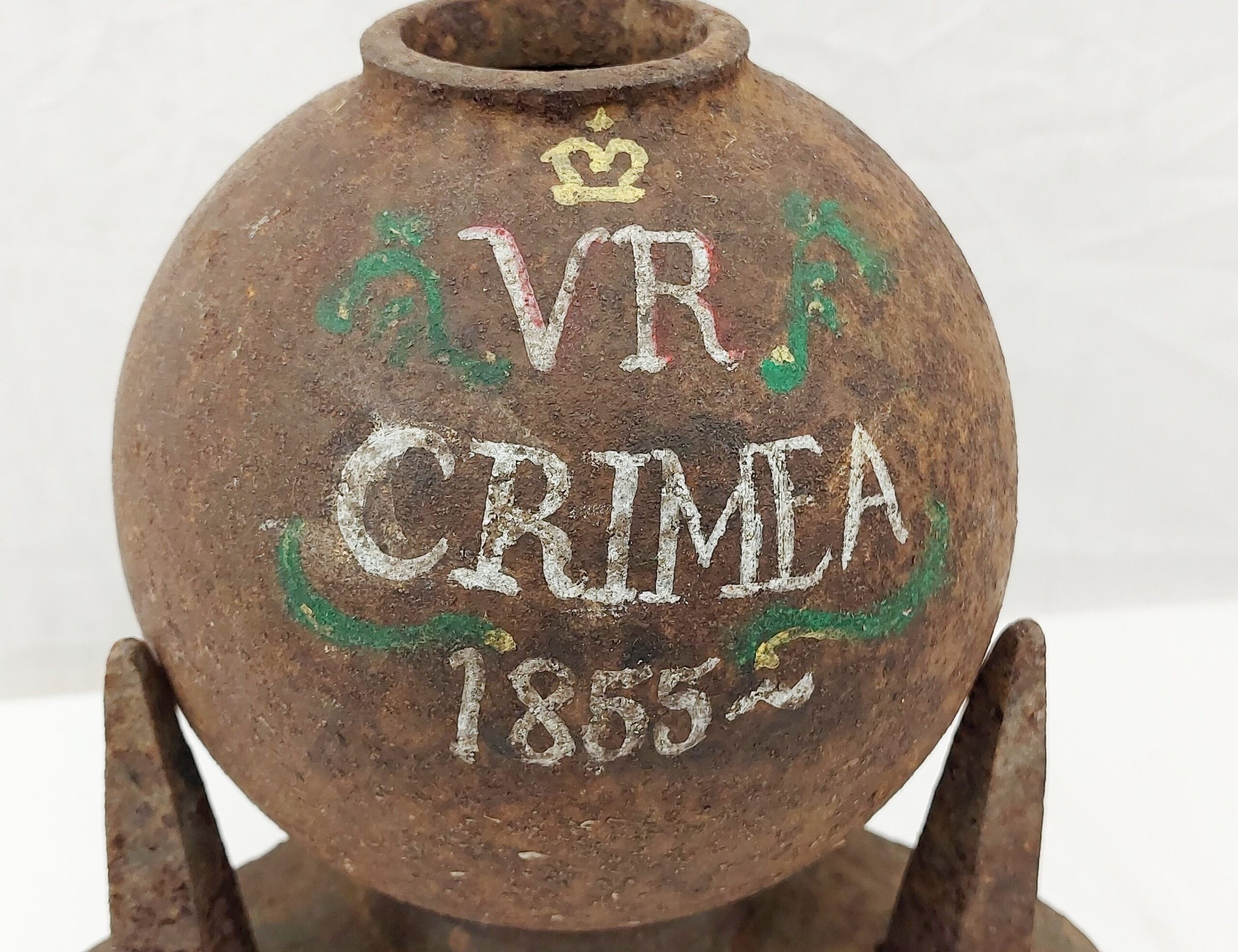 Crimean War Cannon Ball Display - Image 2