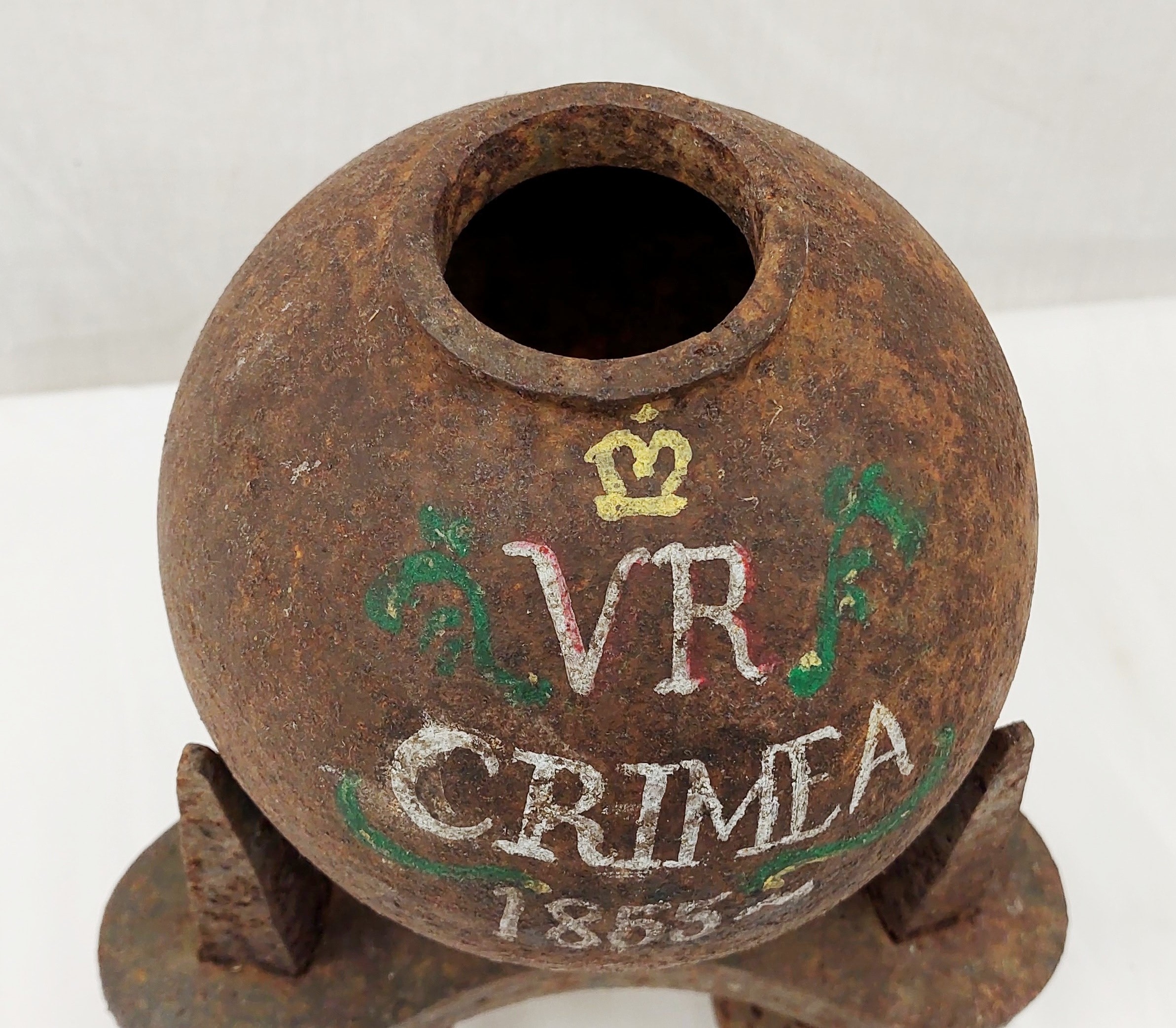 Crimean War Cannon Ball Display - Image 3