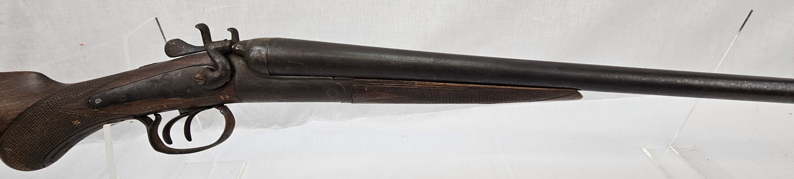 Deactivated Percussion Double Barrelled Shotgun - Image 6