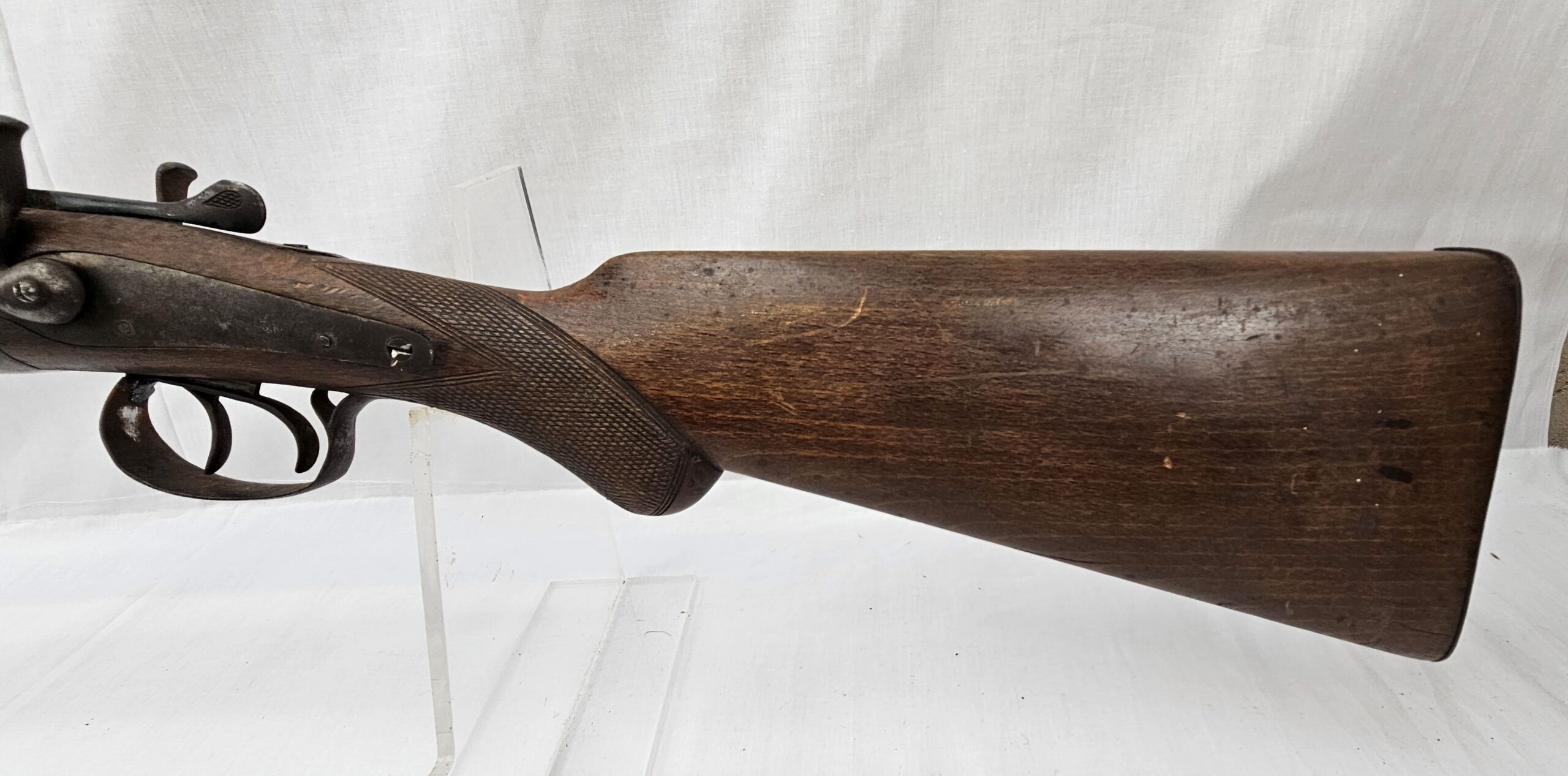 Deactivated Percussion Double Barrelled Shotgun - Image 14