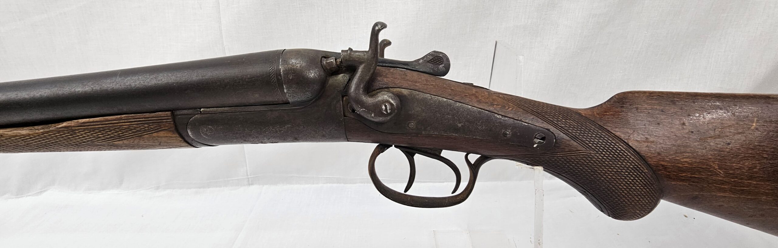Deactivated Percussion Double Barrelled Shotgun - Image 13