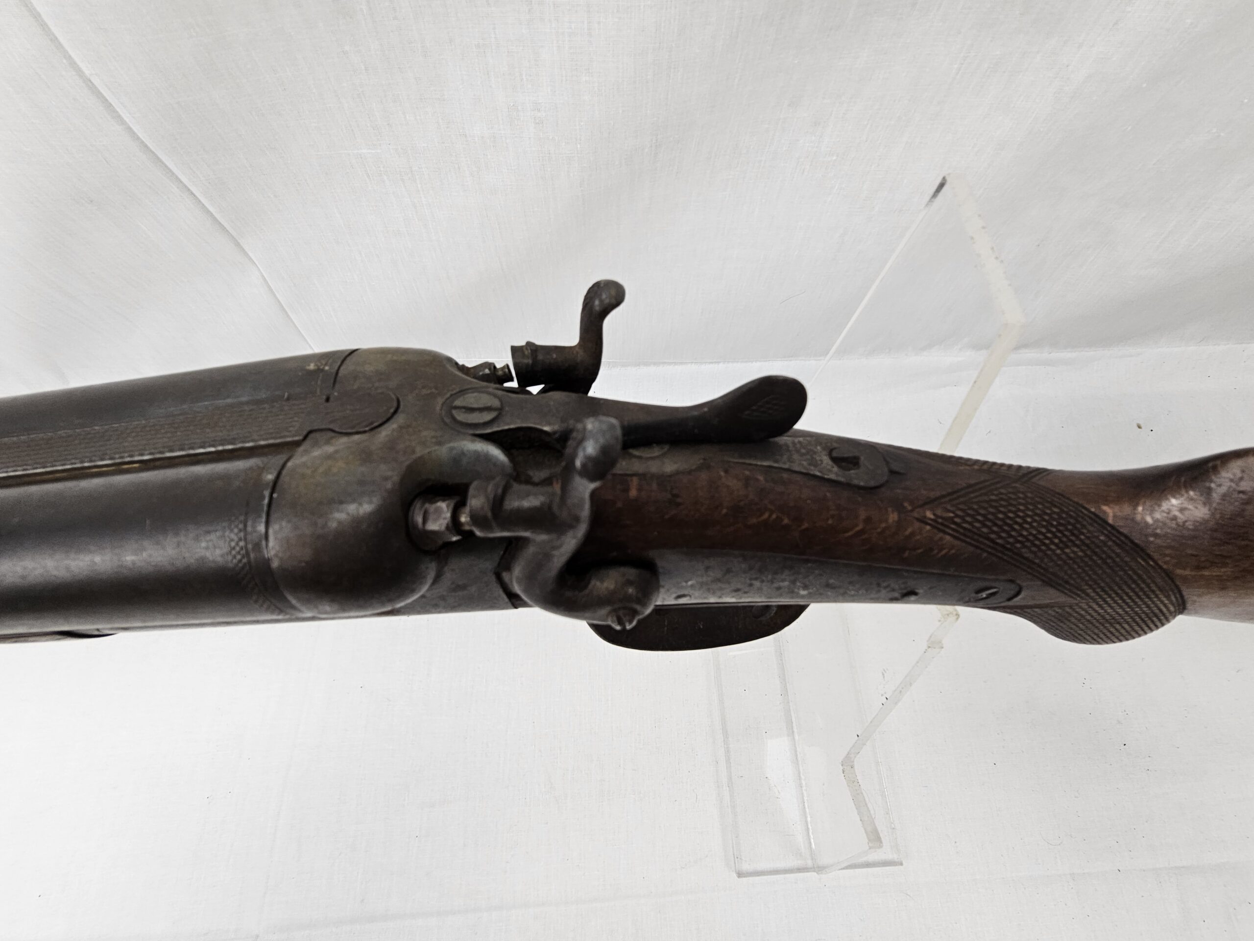 Deactivated Percussion Double Barrelled Shotgun - Image 10