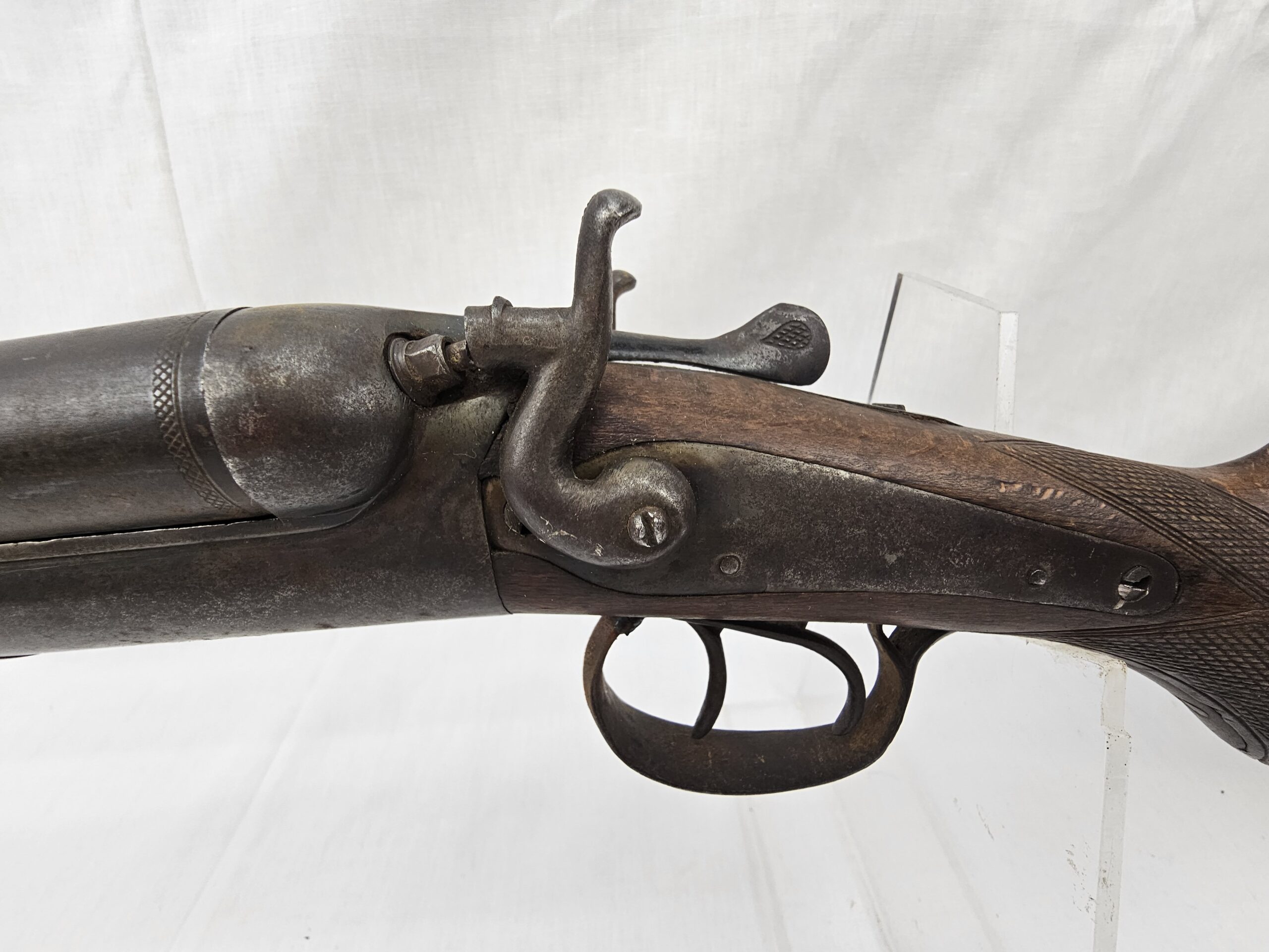 Deactivated Percussion Double Barrelled Shotgun - Image 9