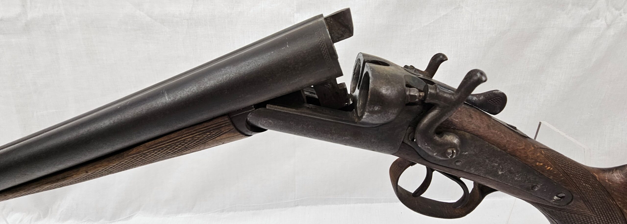 Deactivated Percussion Double Barrelled Shotgun - Image 8