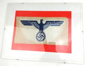 German, WW2, 1935 Pattern, Kriegsmarine Sports Shirt Insignia, Large, Mounted