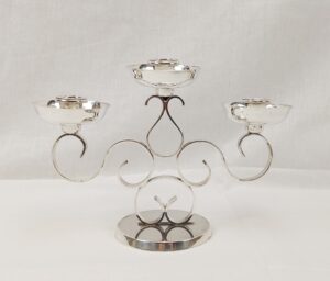 Christofle Gallia Silver Plated Candelabra
