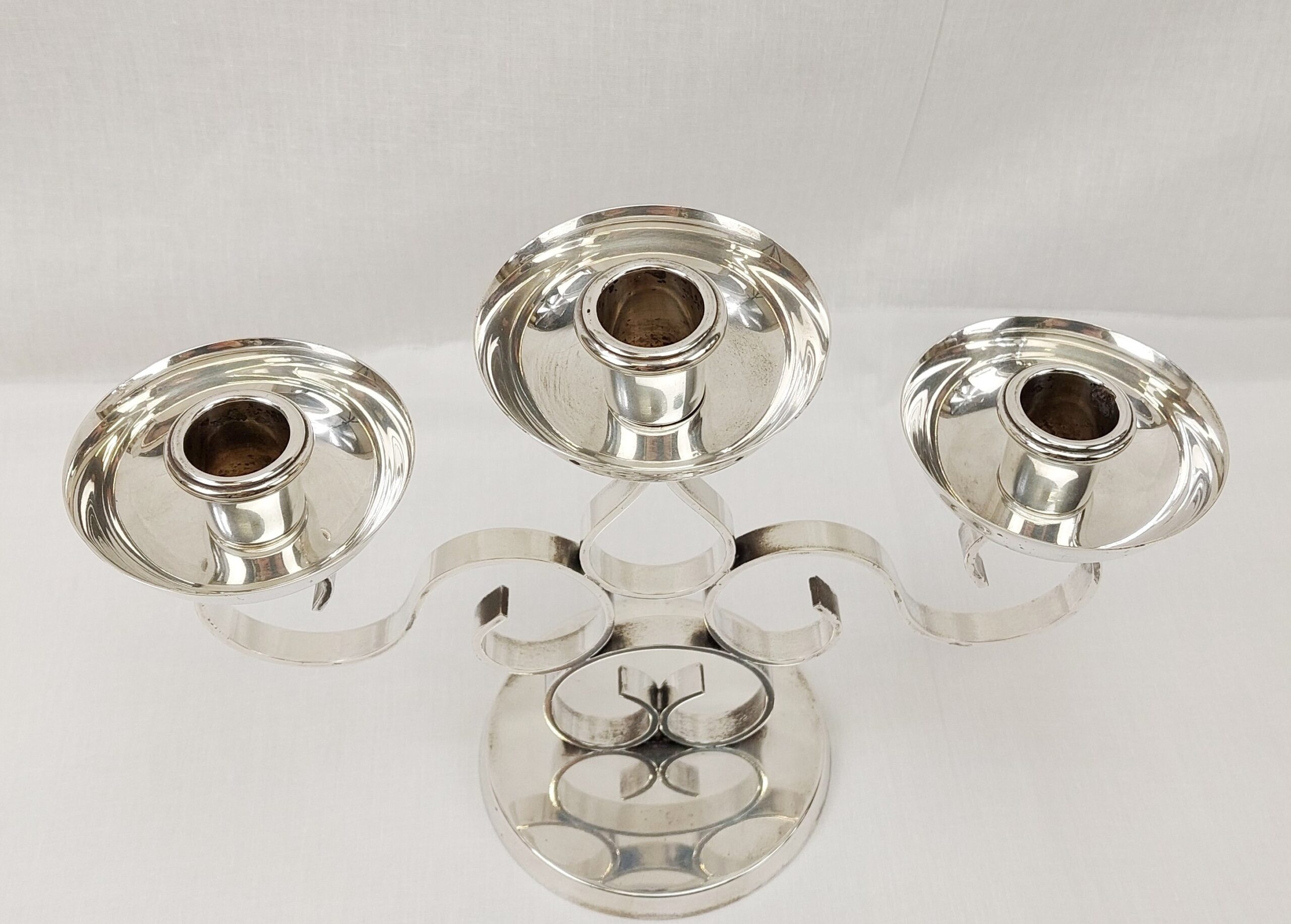 Christofle Gallia Silver Plated Candelabra - Image 2