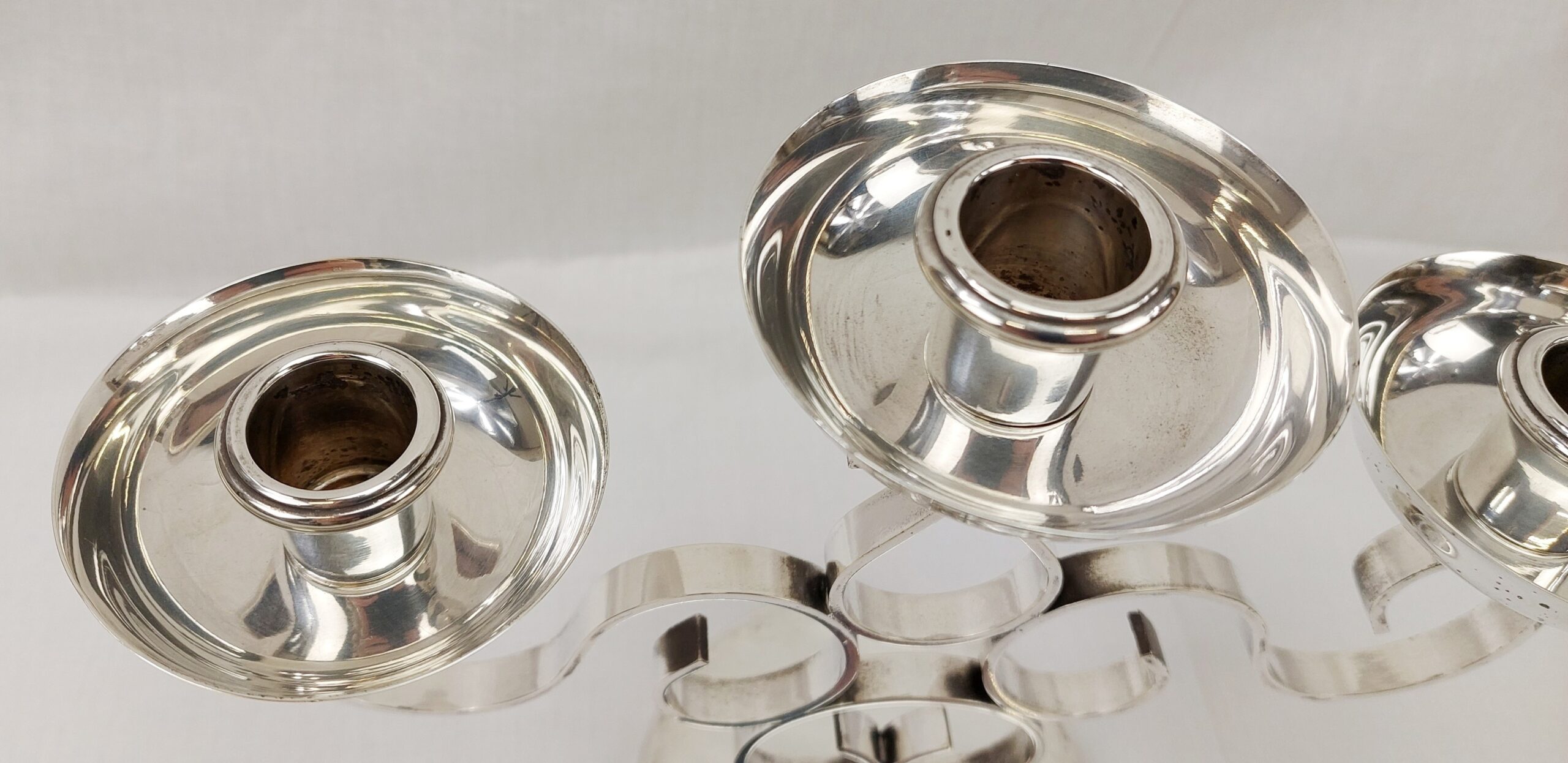 Christofle Gallia Silver Plated Candelabra - Image 4
