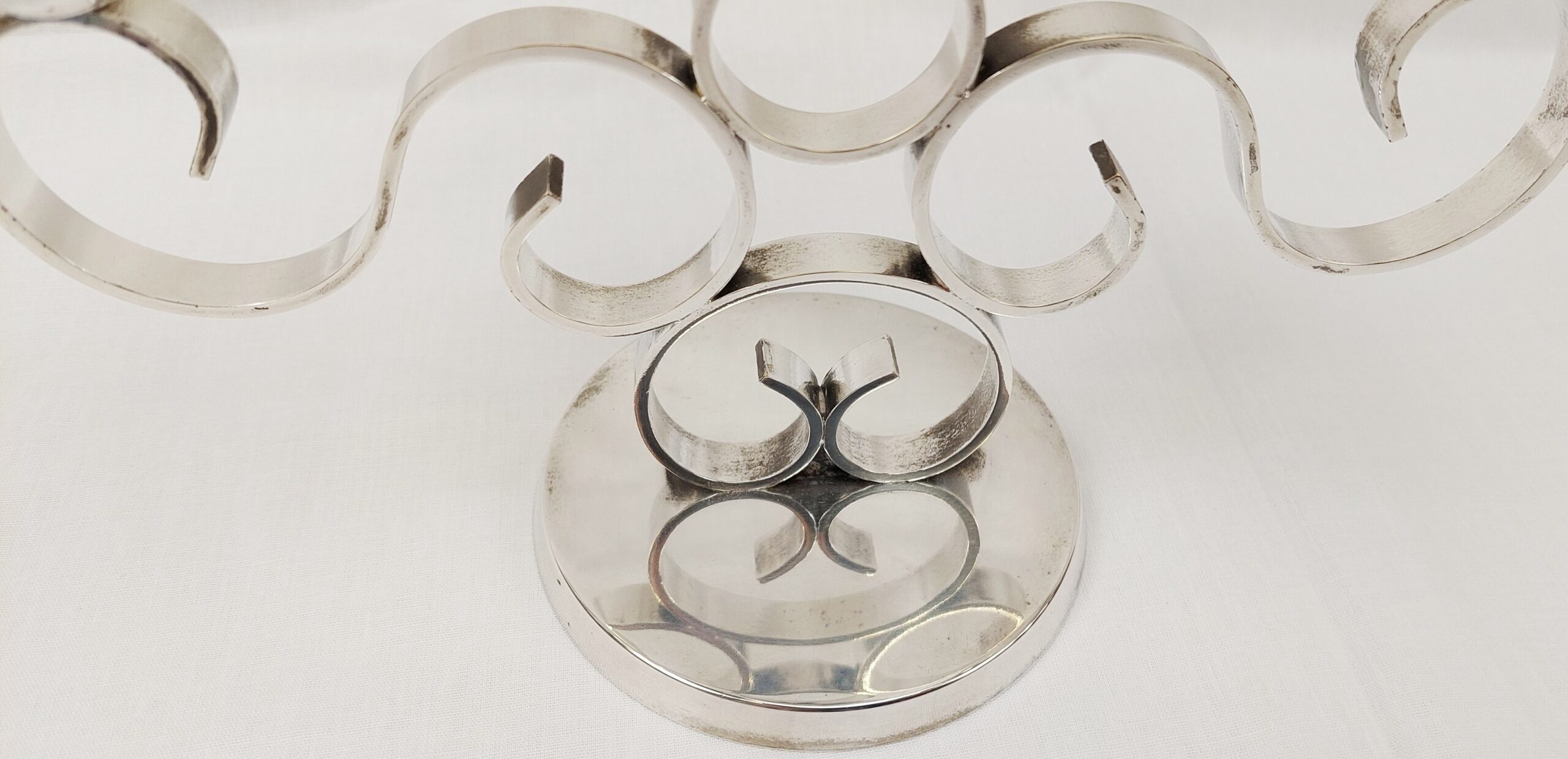 Christofle Gallia Silver Plated Candelabra - Image 5