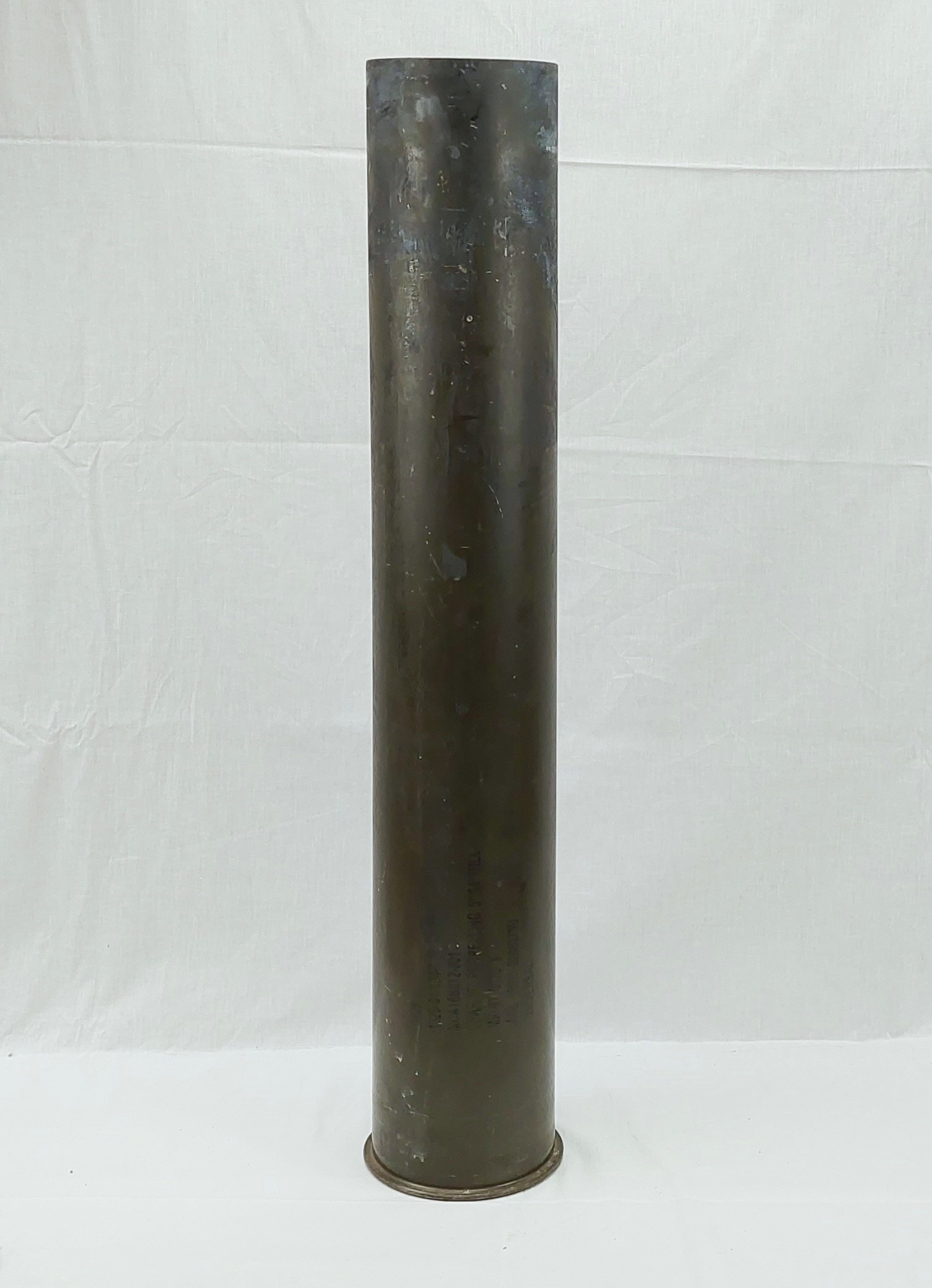 Large 5 Inch Brass Shell Case #3