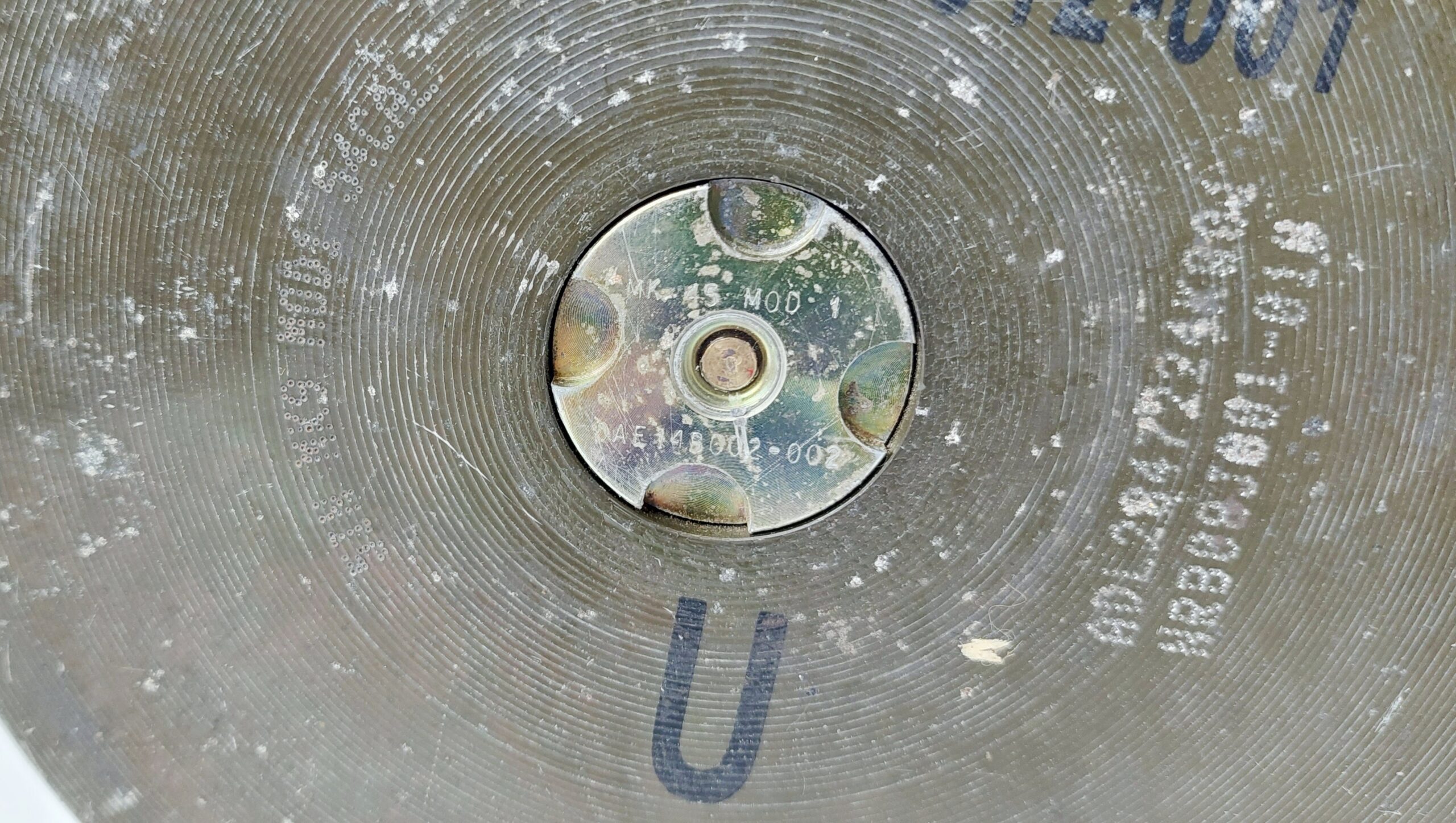 Large 5 Inch Brass Shell Case #3 - Image 11