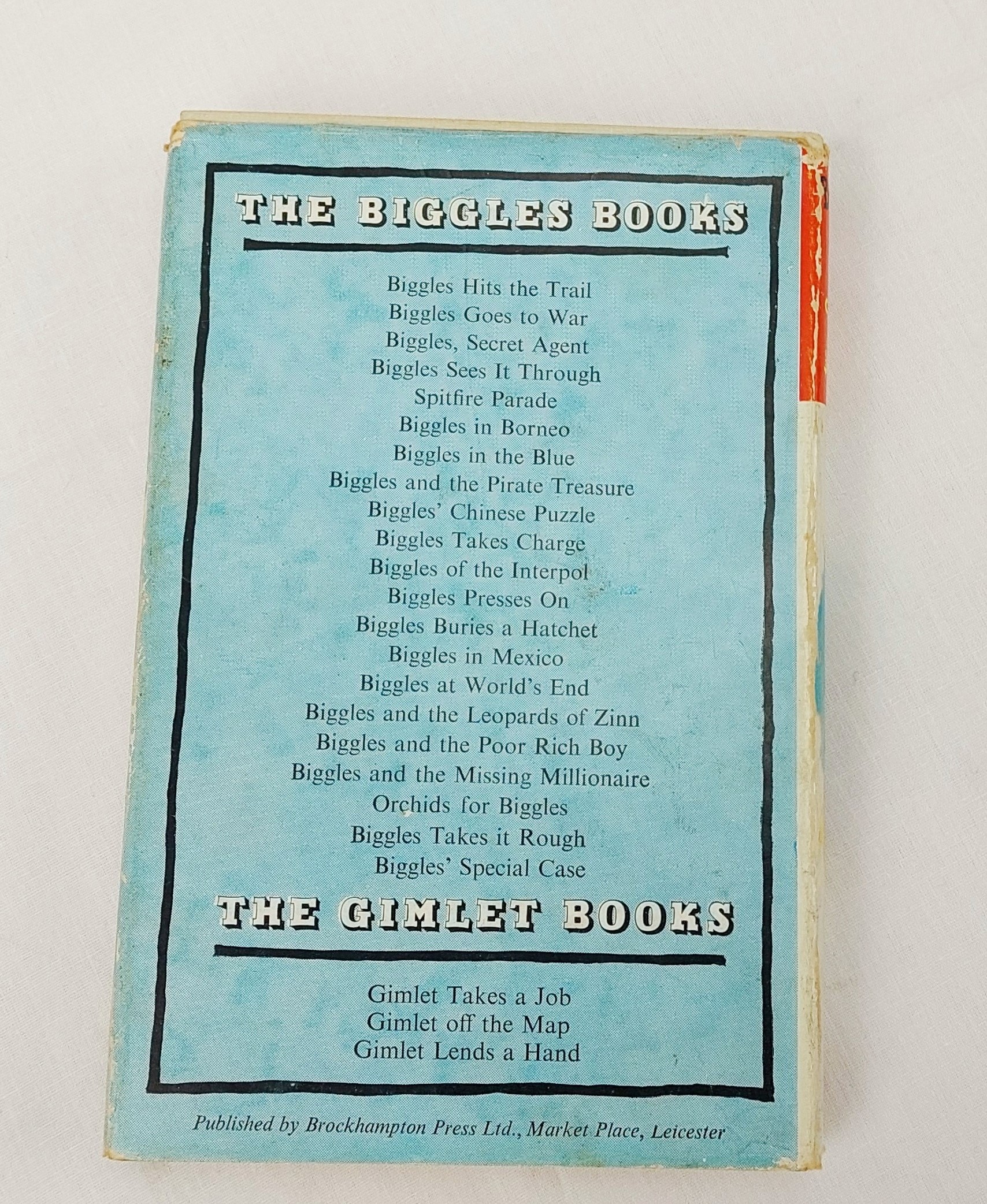 First Edition Biggles ‘Special Case’ by Captain W.E. Johns 1963 - Image 3