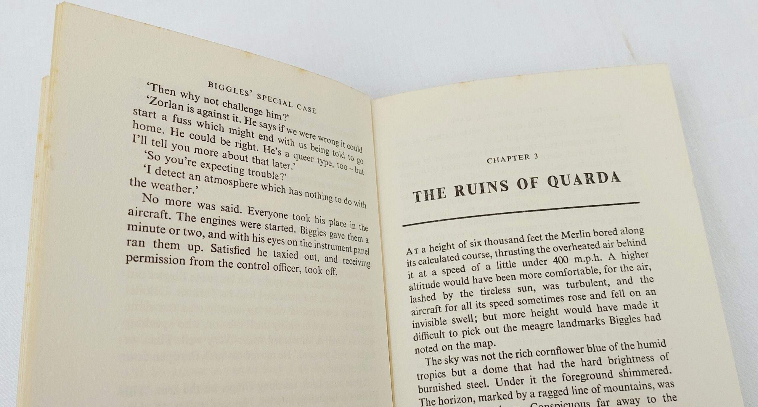 First Edition Biggles ‘Special Case’ by Captain W.E. Johns 1963 - Image 6