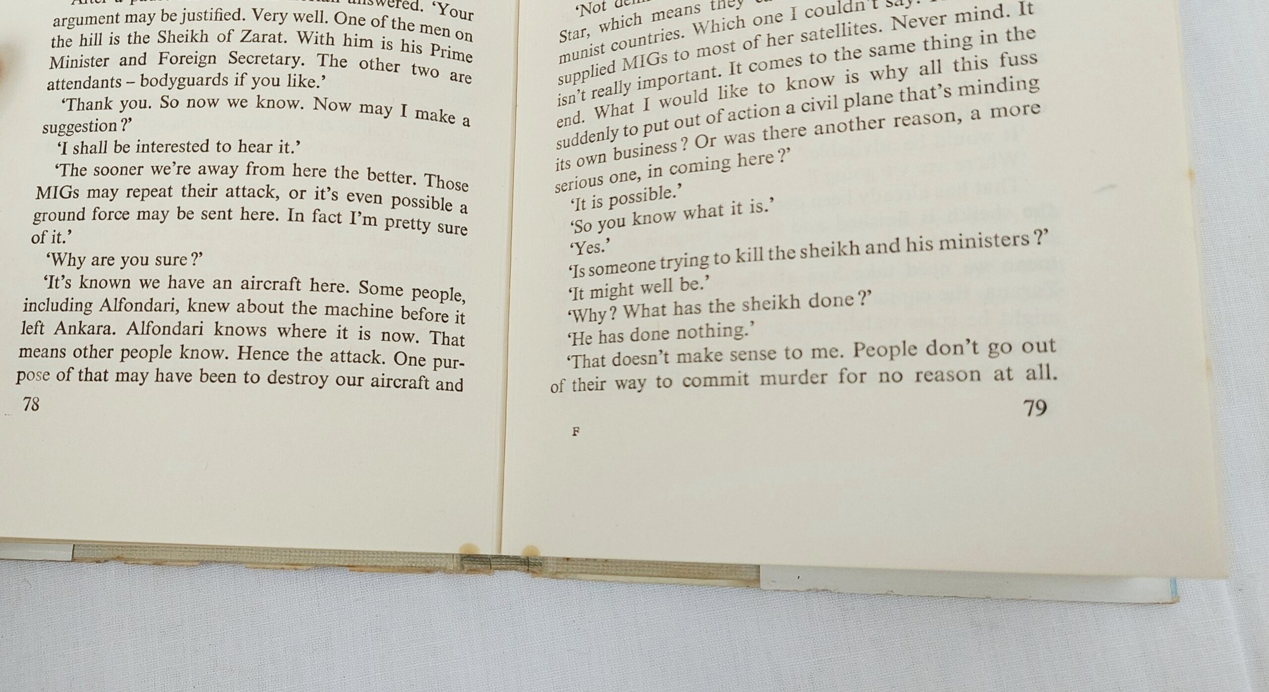 First Edition Biggles ‘Special Case’ by Captain W.E. Johns 1963 - Image 7